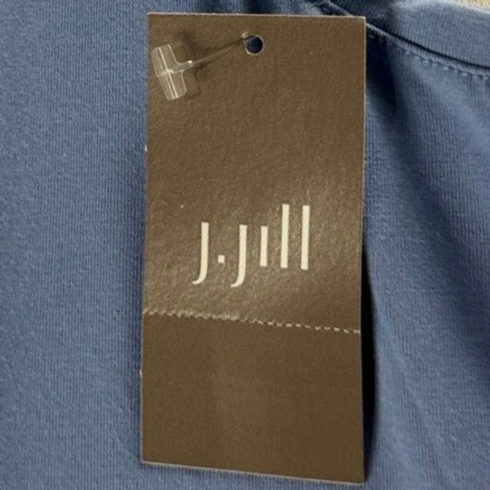 J. Jill Pure Jill Easy Tank Top Periwink Blue Pima Cotton Stretch Size M NWT - Picture 5 of 7